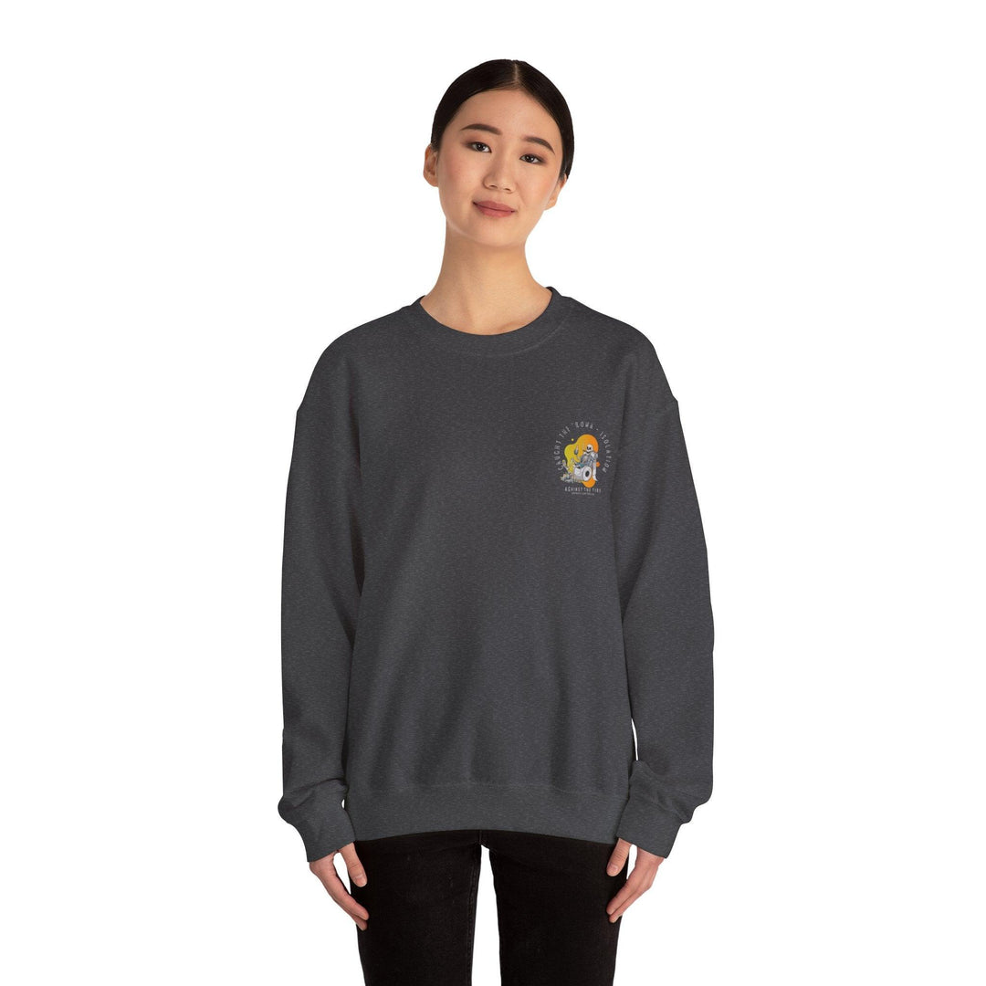 Caught the Rona Crewneck Sweatshirt - Against the Tide Apparel