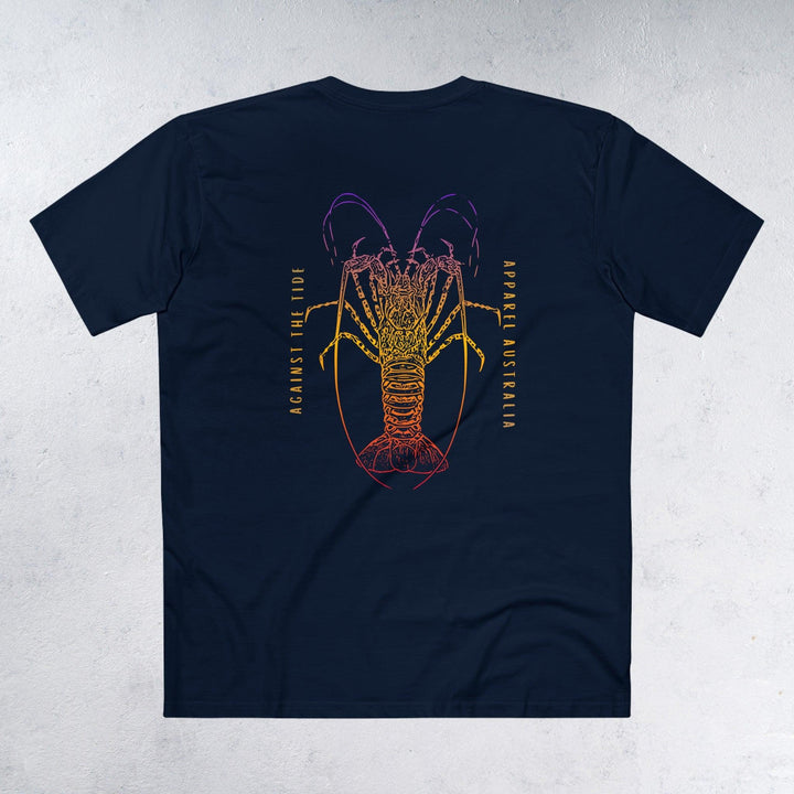 Sunset Crayfish T-Shirt - Against the Tide Apparel