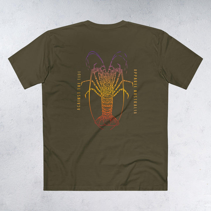 Sunset Crayfish T-Shirt - Against the Tide Apparel