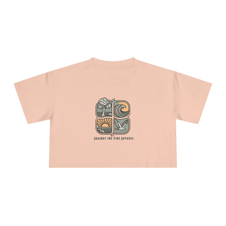 West Oz Quad Women's Crop Tee - Against the Tide Apparel