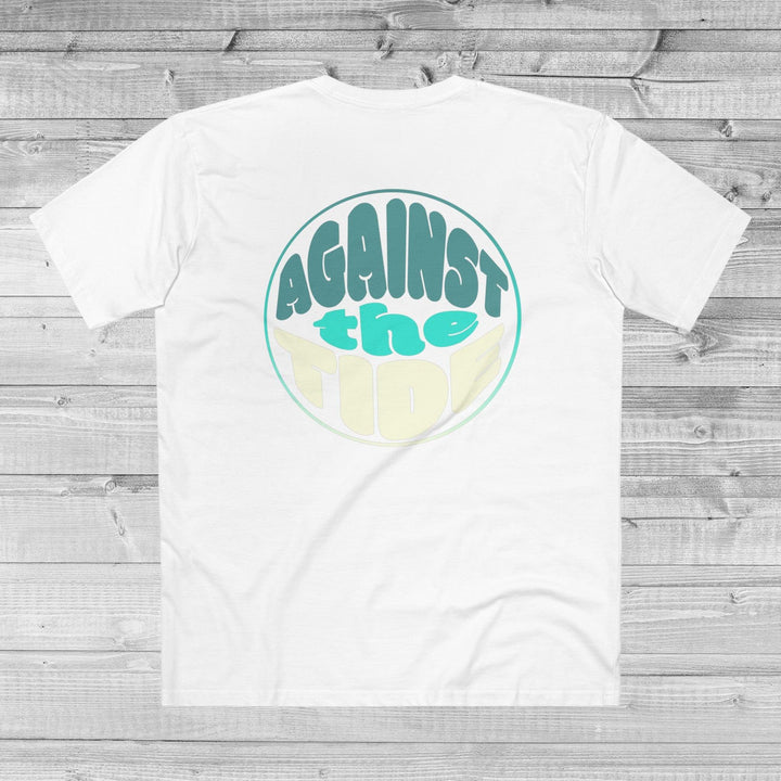 Seaside Serenity ATT logo T-Shirt - Against the Tide Apparel