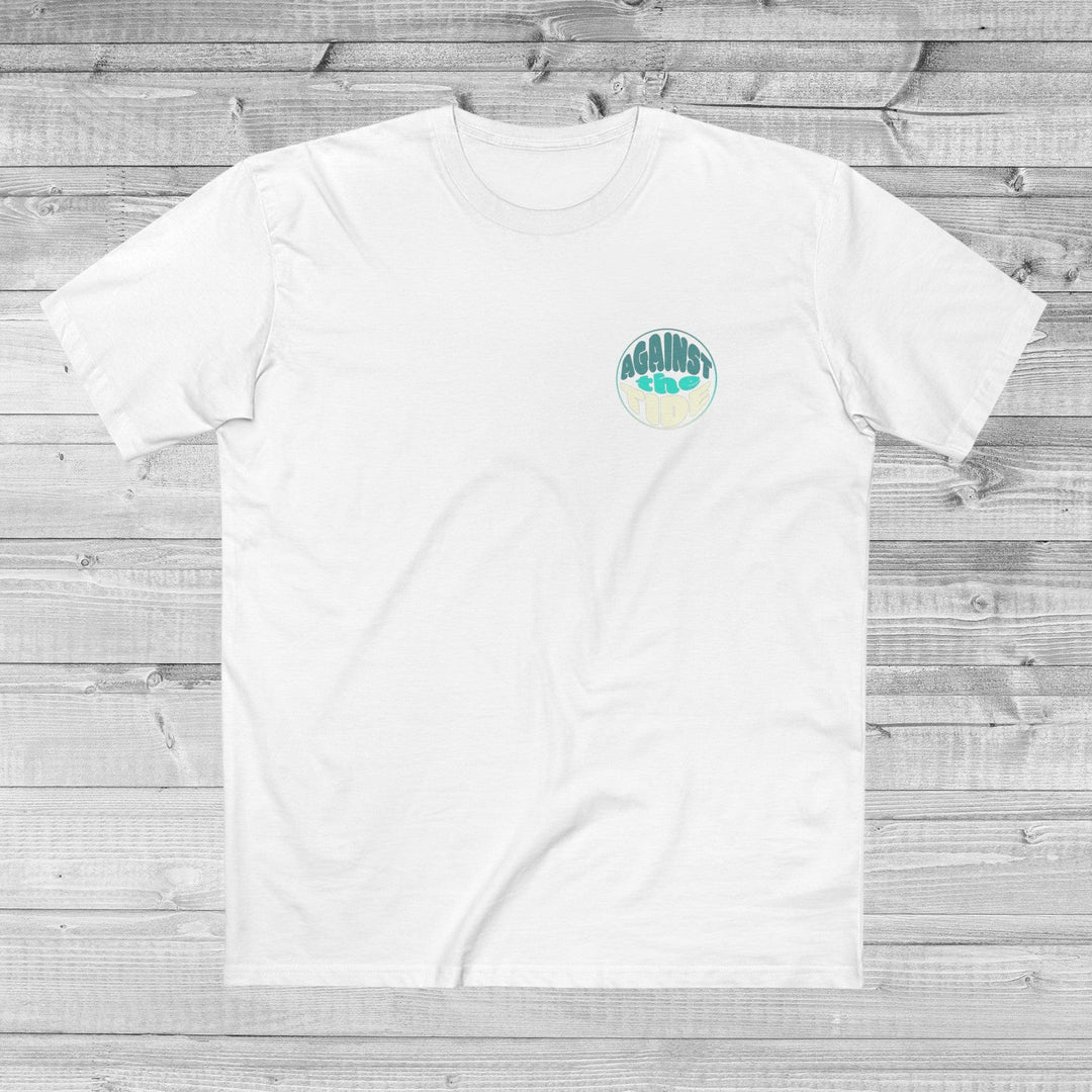 Seaside Serenity ATT logo T-Shirt - Against the Tide Apparel