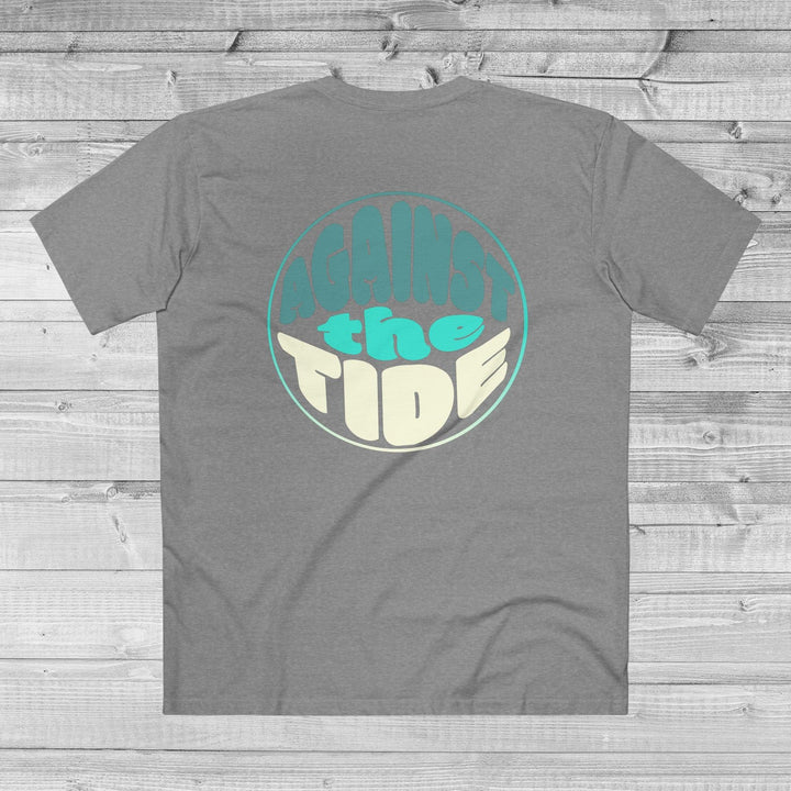 Seaside Serenity ATT logo T-Shirt - Against the Tide Apparel