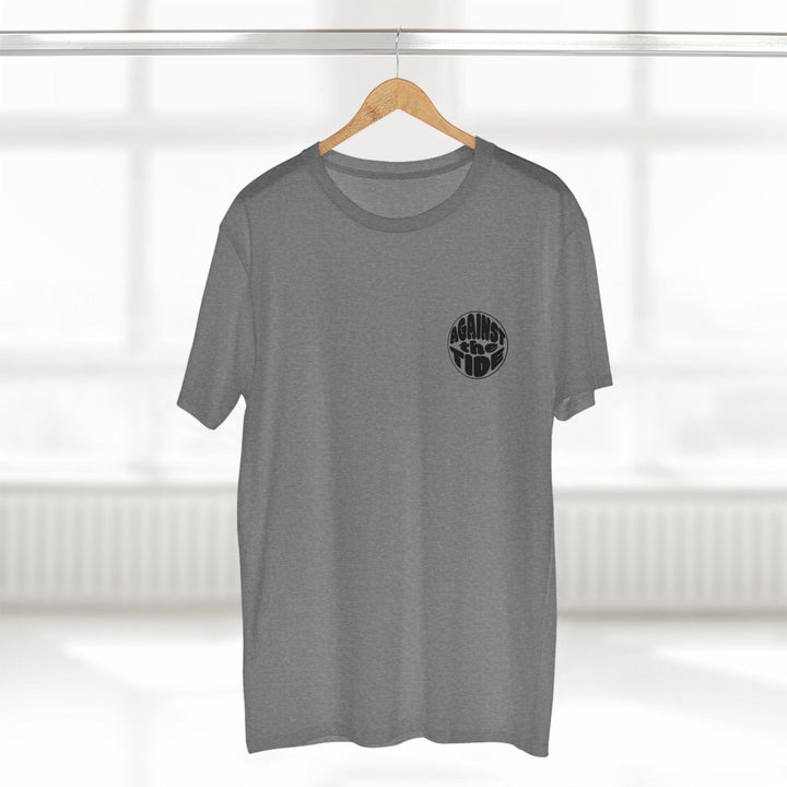 Against the tide Black bubble logo Tshirt - Against the Tide Apparel