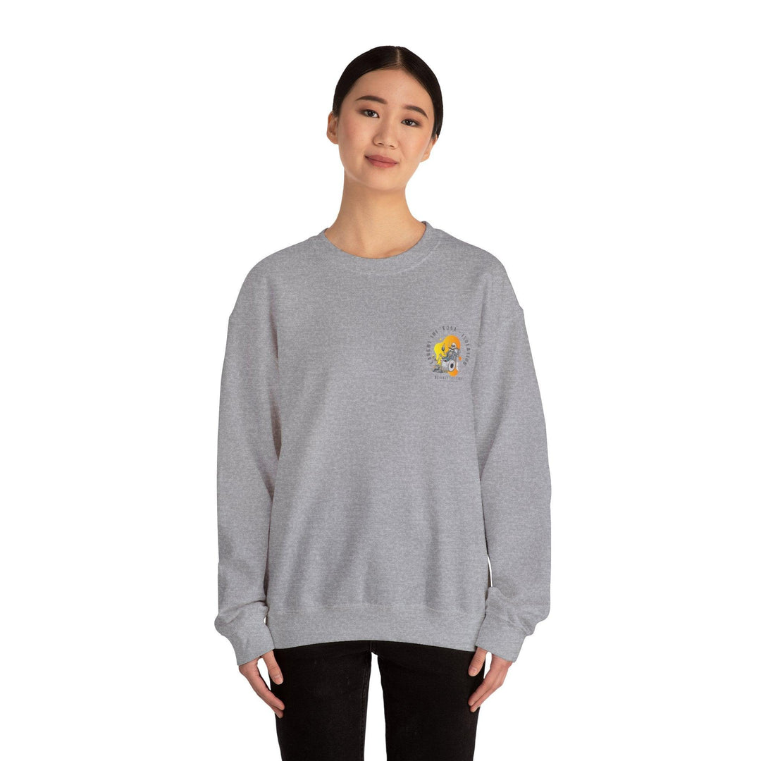 Caught the Rona Crewneck Sweatshirt - Against the Tide Apparel