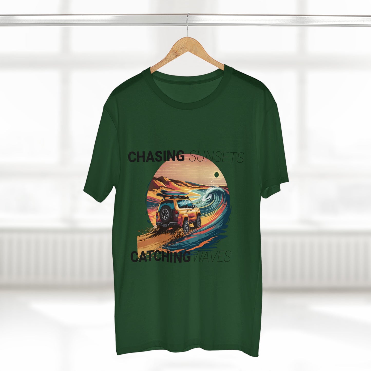 Chasing Sunsets Surf Unisex Heavy Cotton Tee