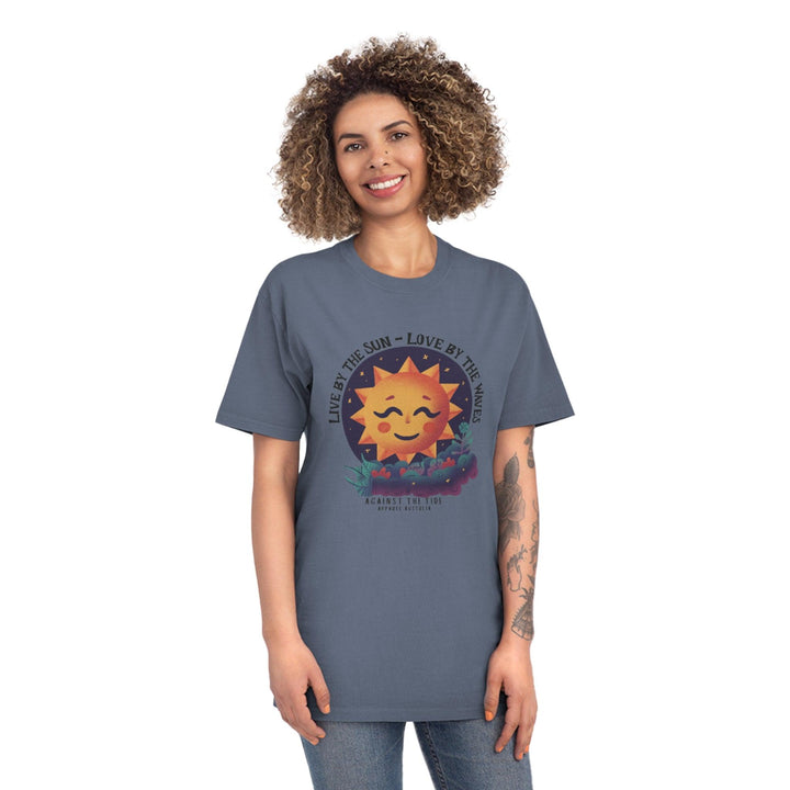 Sunny Vibes Faded T-Shirt - Against the Tide Apparel