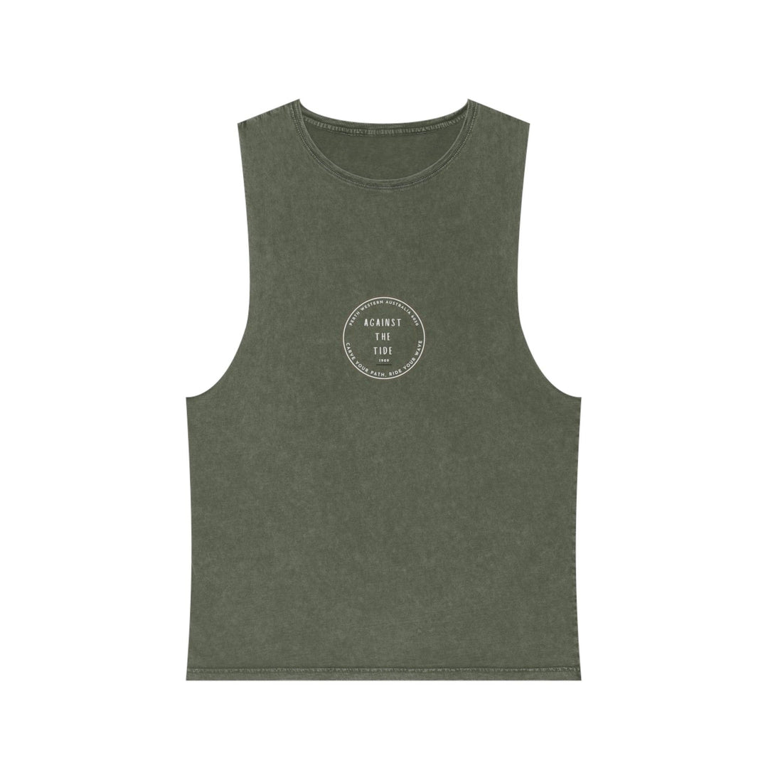 Against the Tide Unisex Stonewash Tank Top - Against the Tide Apparel