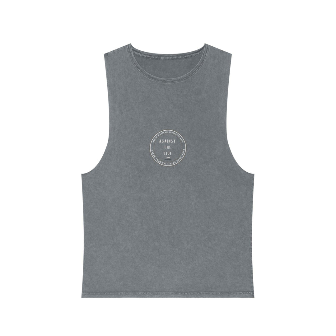 Against the Tide Unisex Stonewash Tank Top - Against the Tide Apparel