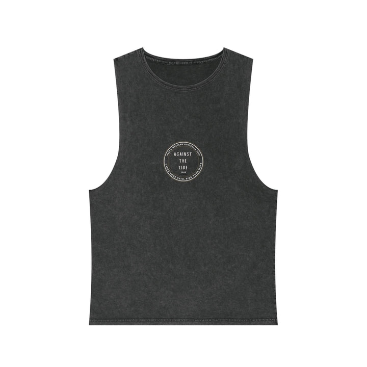 Against the Tide Unisex Stonewash Tank Top - Against the Tide Apparel