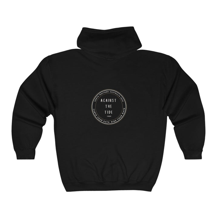 Against the Tide Unisex Heavy Blend™ Full Zip Hooded Sweatshirt - Against the Tide Apparel