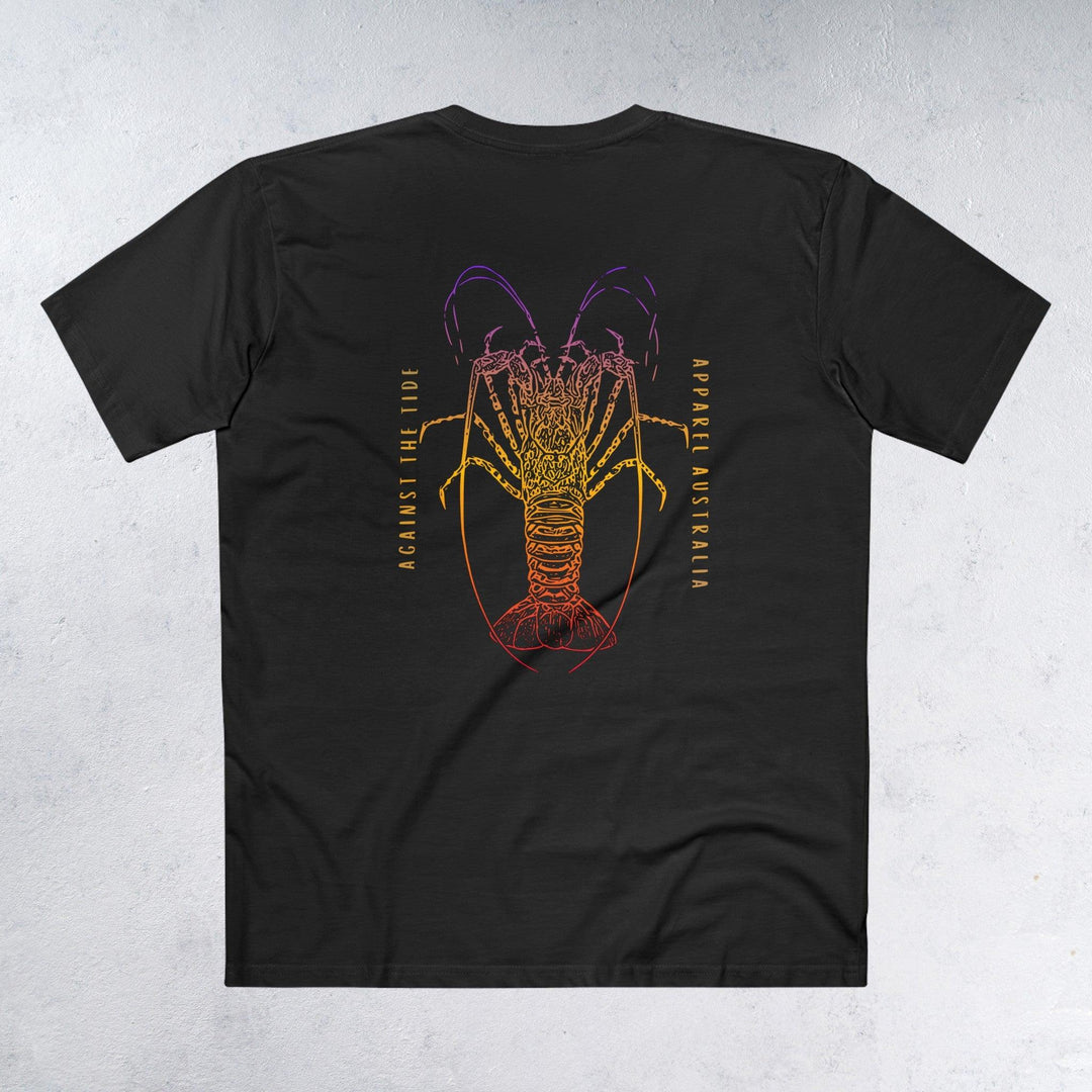 Sunset Crayfish T-Shirt - Against the Tide Apparel