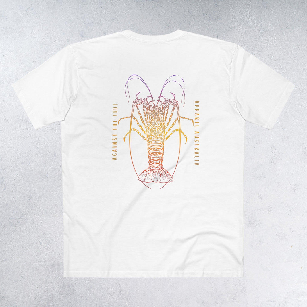 Sunset Crayfish T-Shirt - Against the Tide Apparel